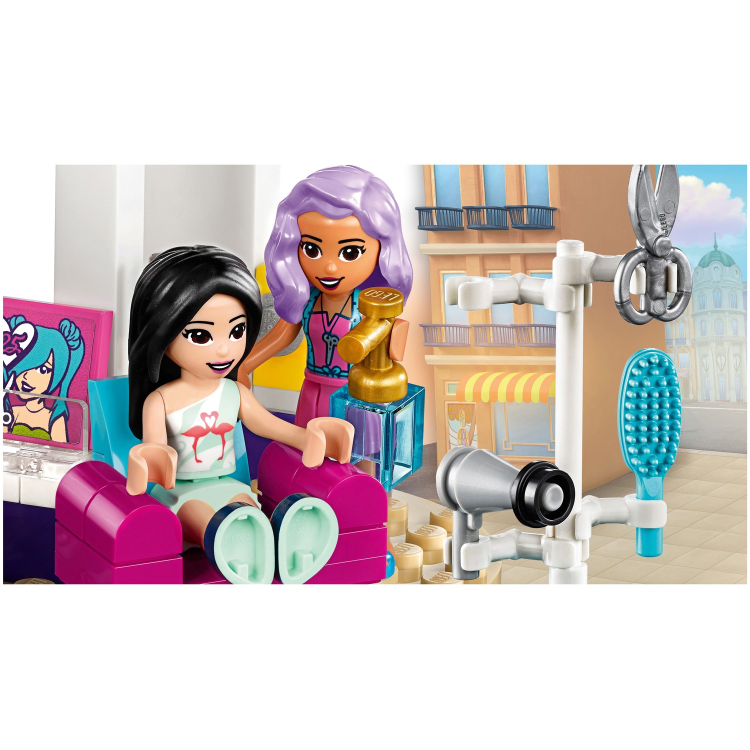 Конструктор LEGO Friends Парикмахерская Хартлейк Сити 41391 - фото 14