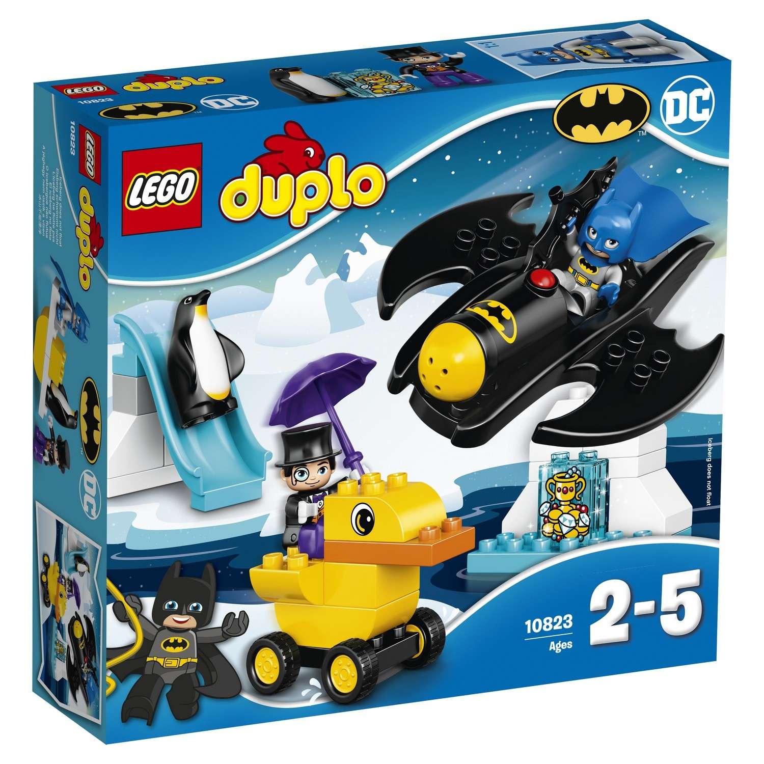 Конструктор LEGO DUPLO Super Heroes Приключения на Бэтмолёте (10823) - фото 2