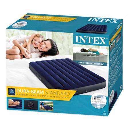 Матрас надувной Intex 191x137x25 см 64758