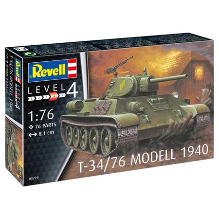 Сборная модель Revell Советский танк T-34/76 1940