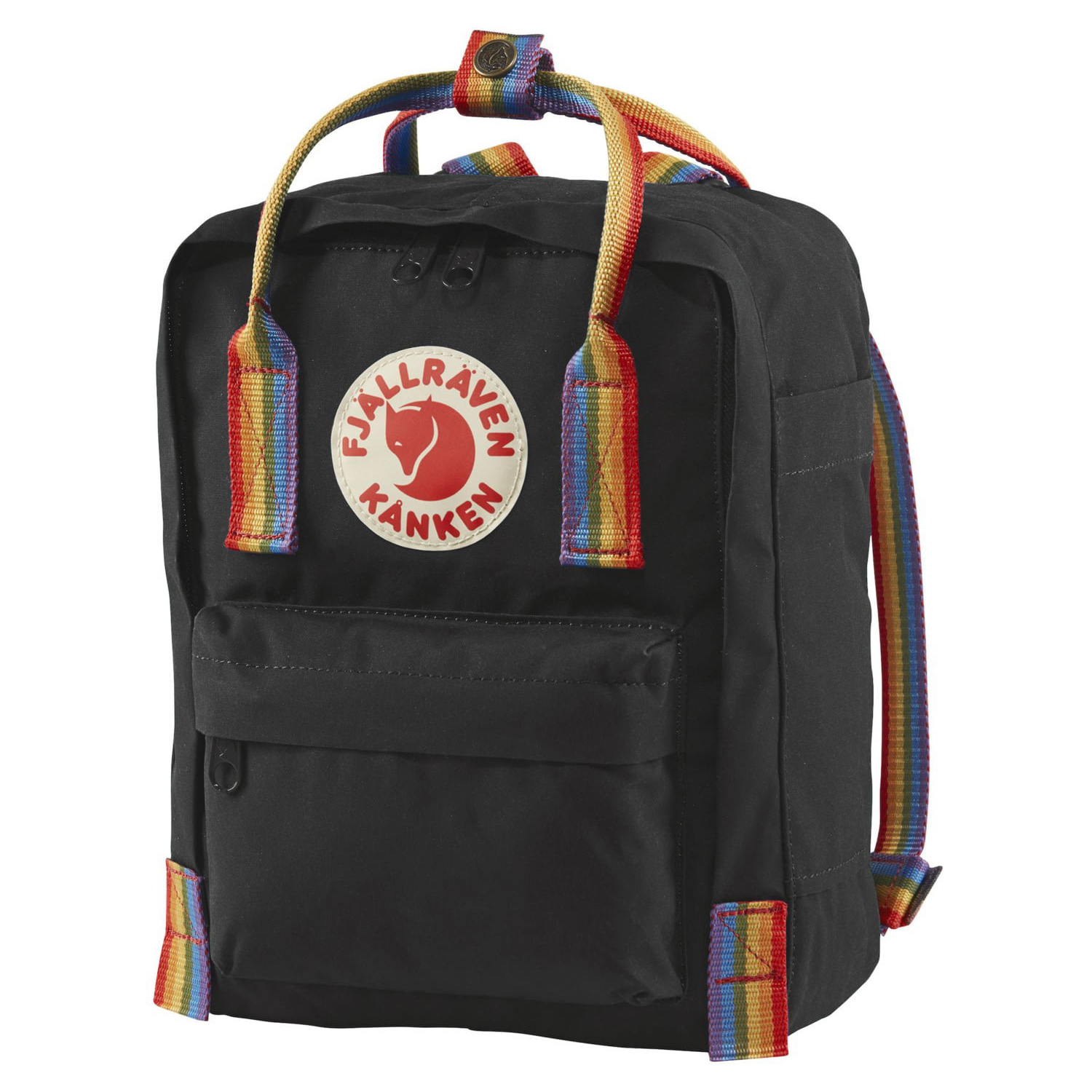 Рюкзак Fjallraven МП Rainbow Mini чёрный+радуга 7л - фото 2