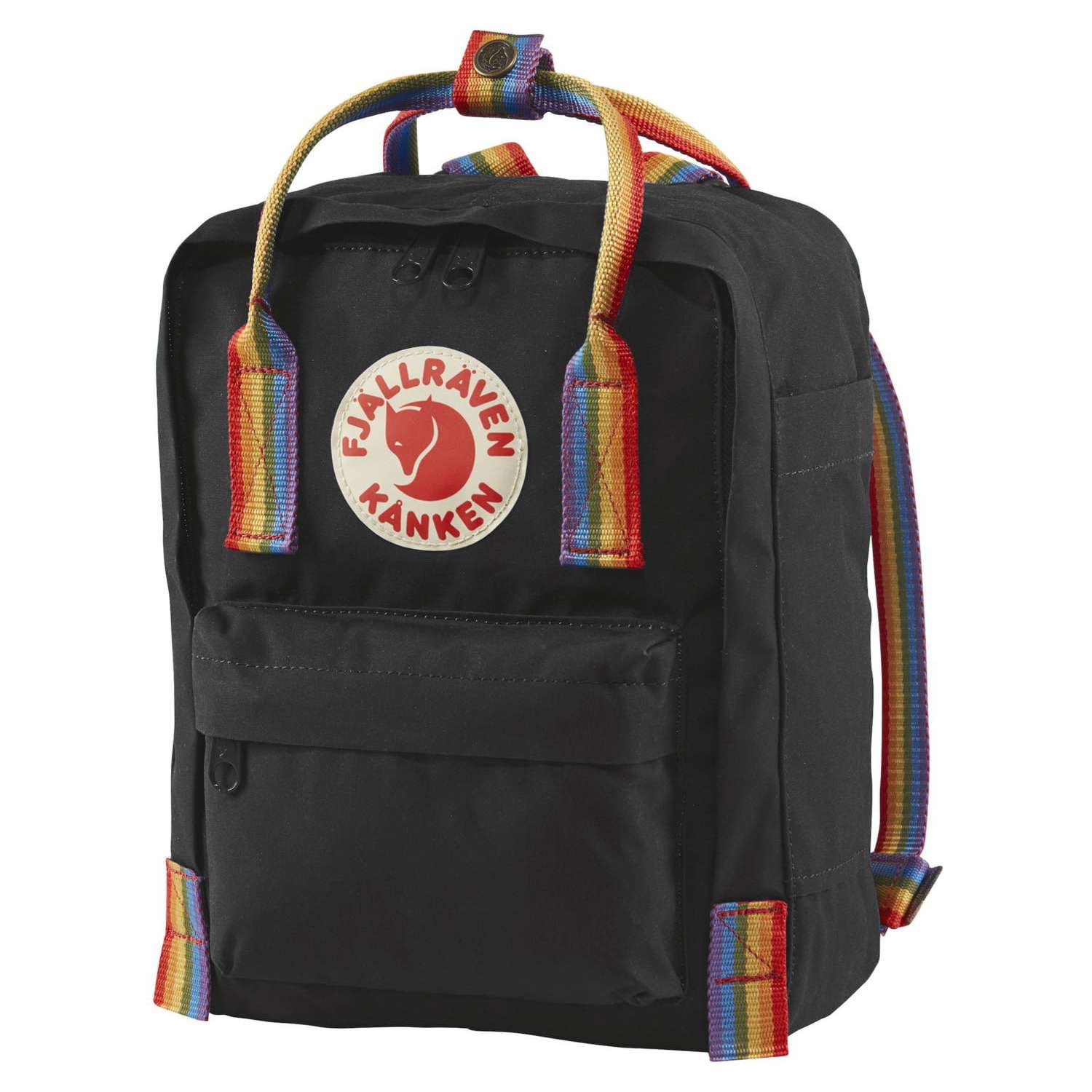 Рюкзак Fjallraven МП Rainbow Mini чёрный+радуга 7л - фото 2