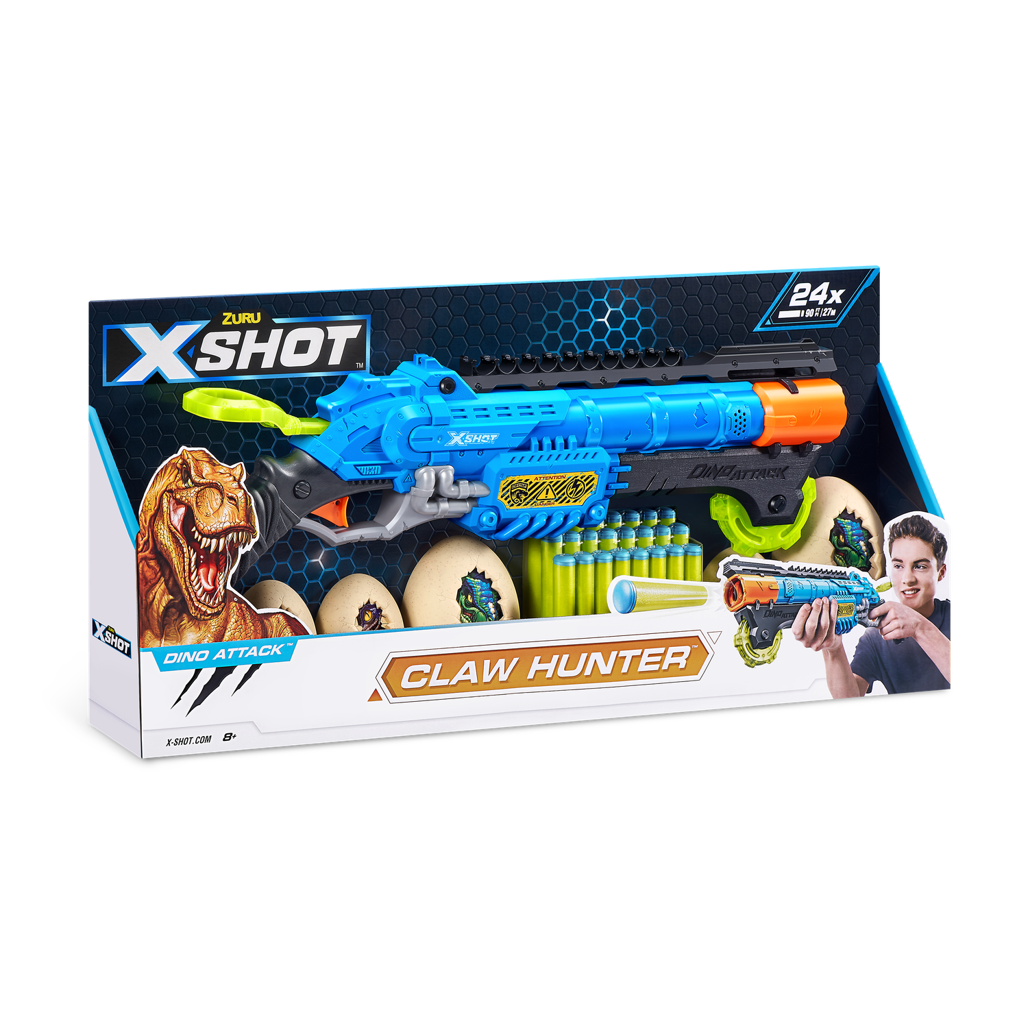 Игровой набор для стрельбы ZURU X-Shot Коготь охотника - фото 8