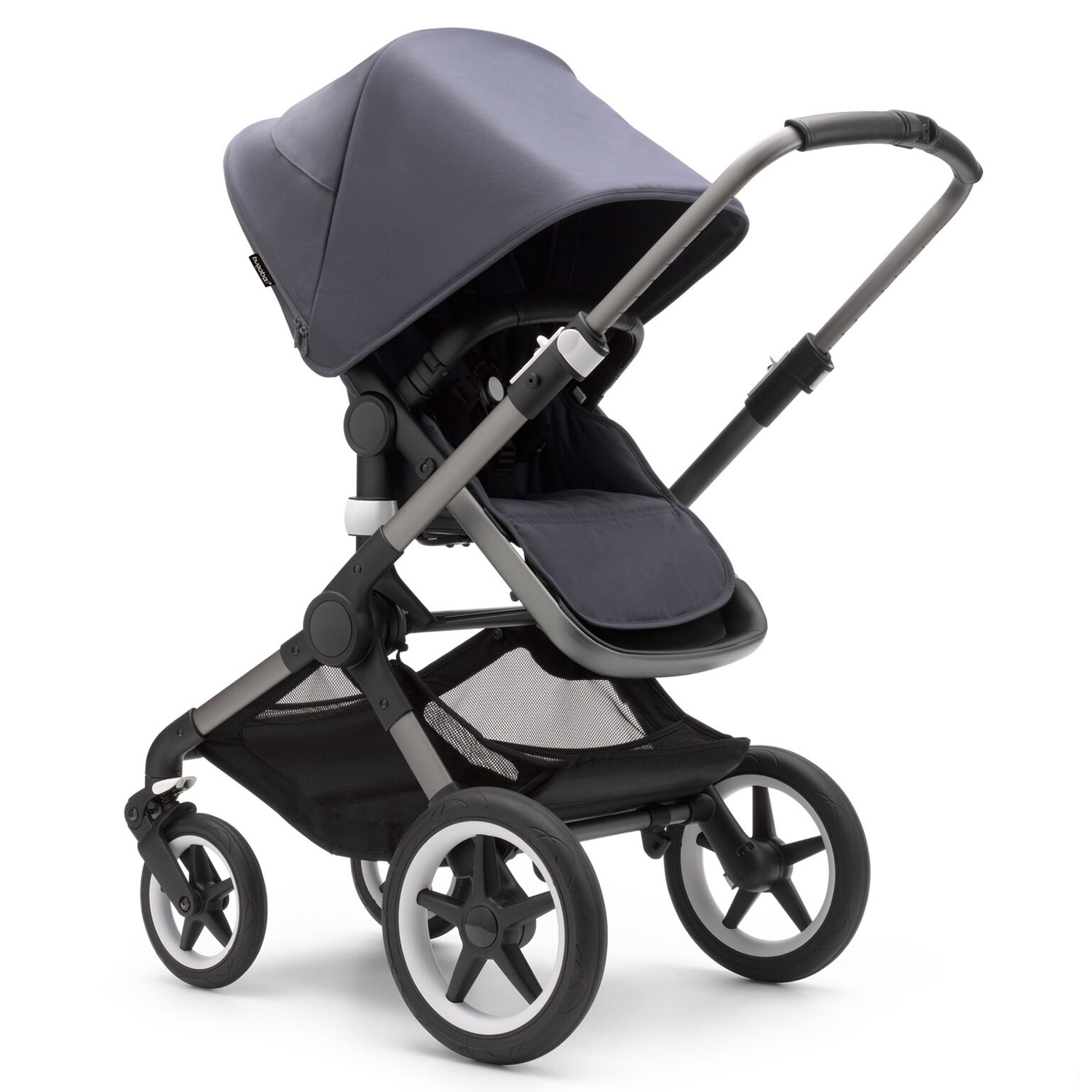 Коляска 2в1 Bugaboo Fox3 Complete Graphite Stormy Blue-Stormy Blue 2306010004 - фото 9