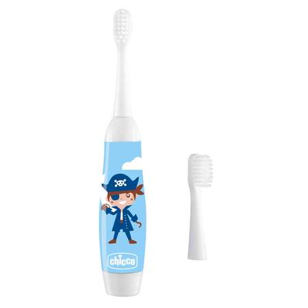 Зубная щетка электрическая Chicco детская Chicco синяя 3г+ 00008545000000