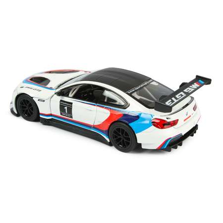 Машинка Mobicaro 1:24 BMW M6 GT3 Белая 68255B