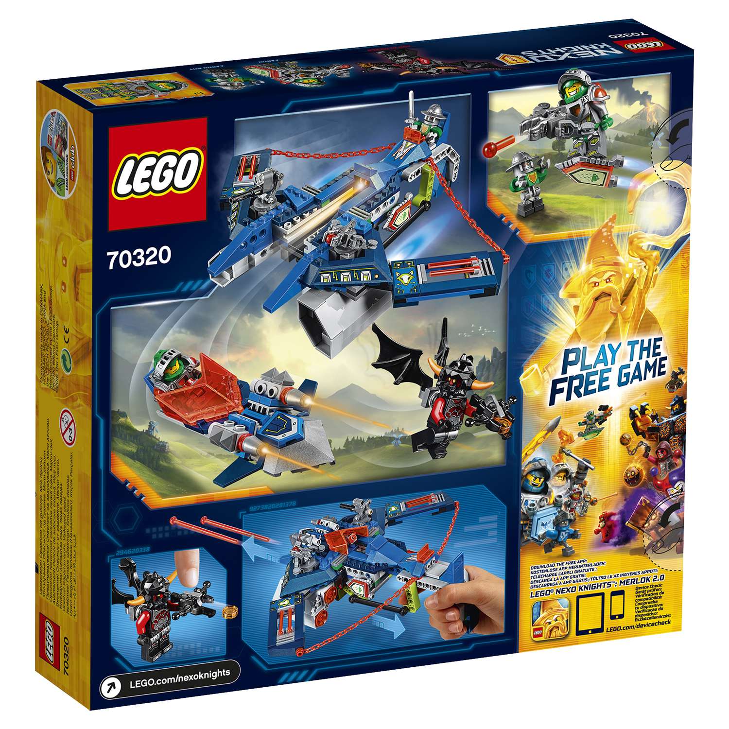 Конструктор LEGO Nexo Knights Аэро-арбалет Аарона (70320) - фото 3