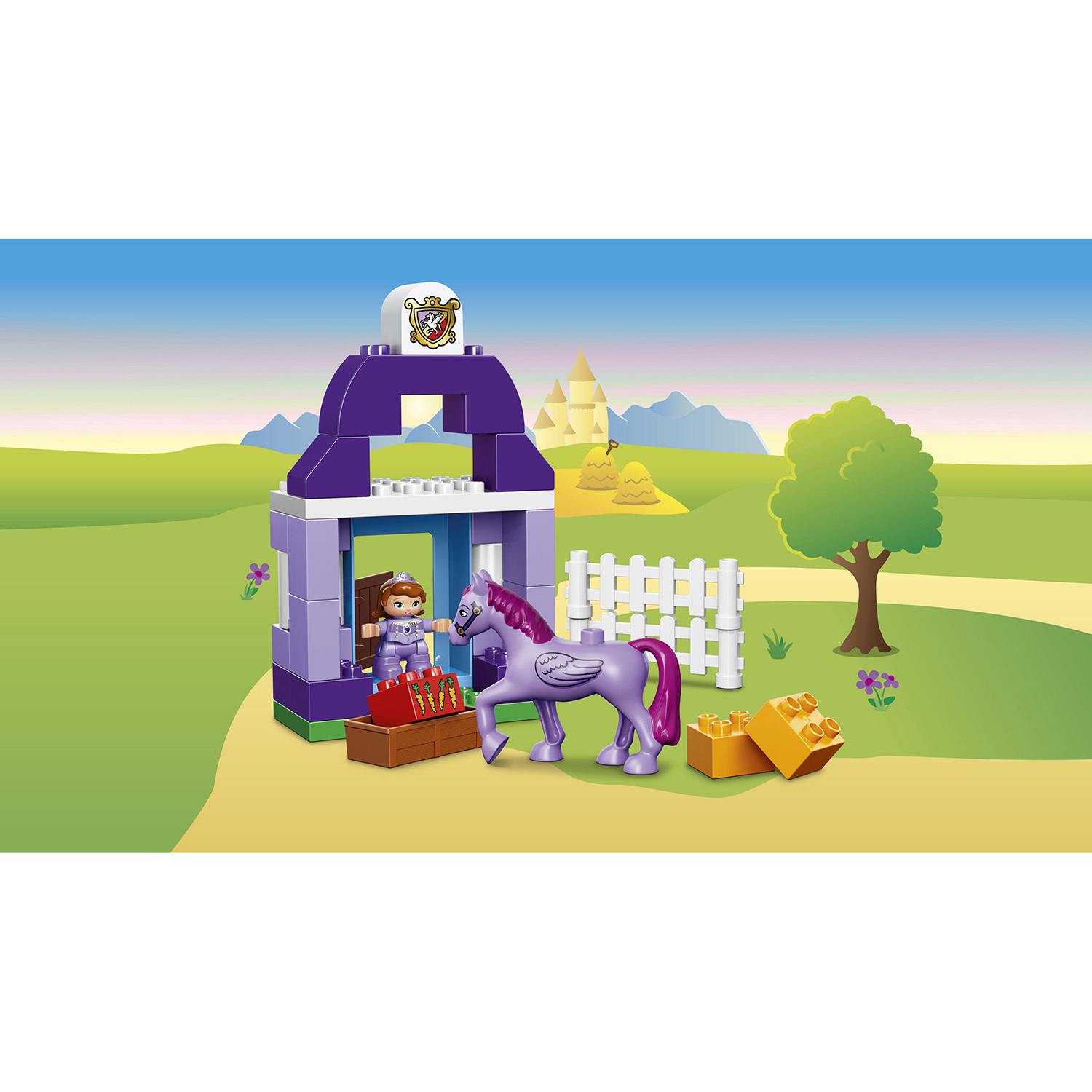 Конструктор LEGO DUPLO Sofia the First Софии Прекрасная: королевская конюшня (10594) - фото 5