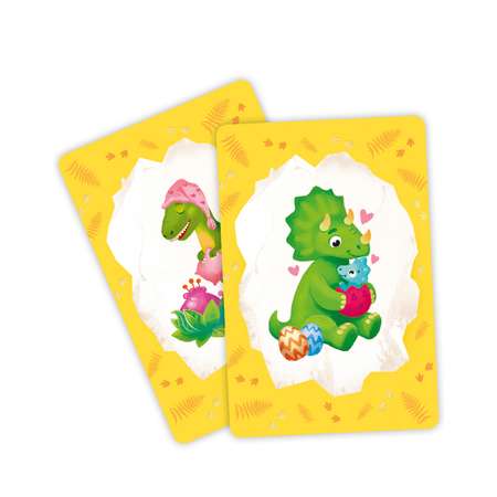 Карточная игра ГЕОДОМ Мемори для малышей Динозавры