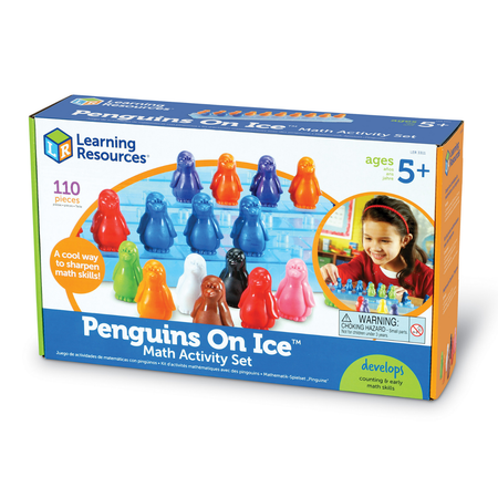 Развивающий набор Learning Resources «‎Пингвины на льдине». 110 элементов