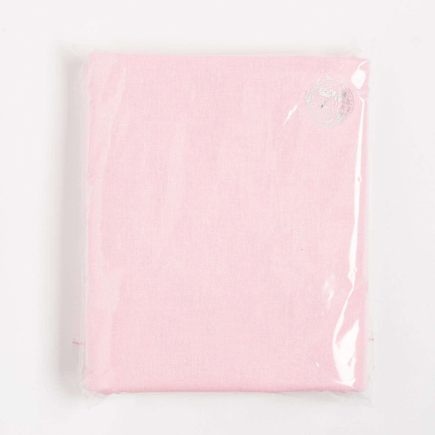 Простыня Этель 150х214 см розовый бязь - фото 1