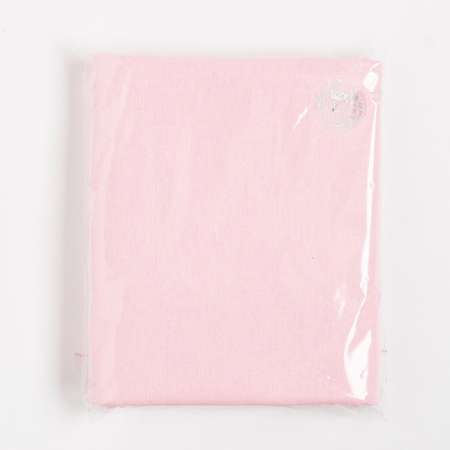 Простыня Этель 150х214 см розовый бязь
