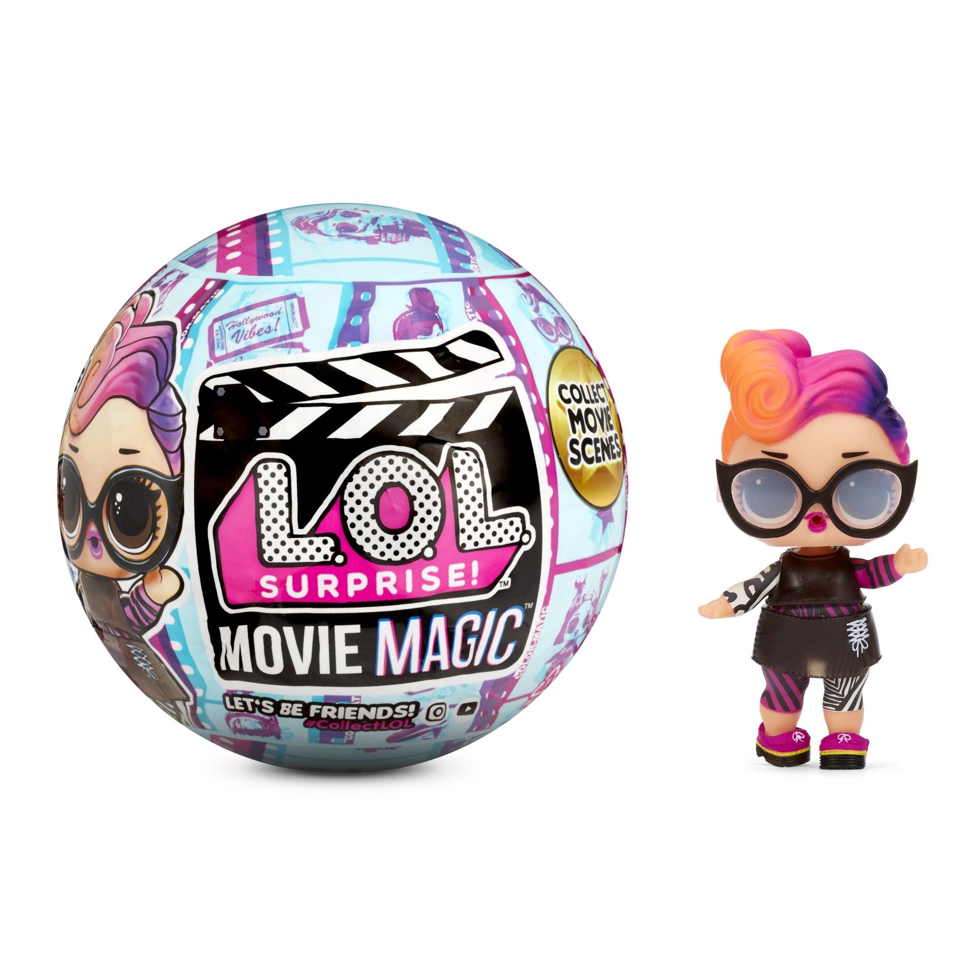 Игрушка в шаре L.O.L. Surprise Movie Doll в непрозрачной упаковке (Сюрприз) 576471EUC 576471EUC - фото 6