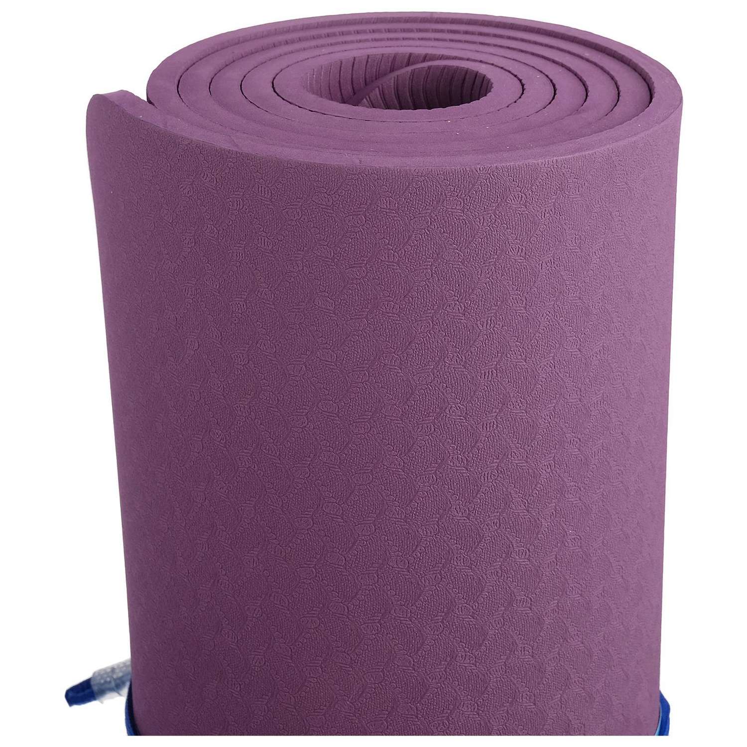Коврик Sangh Для йоги фиолетовый - фото 3