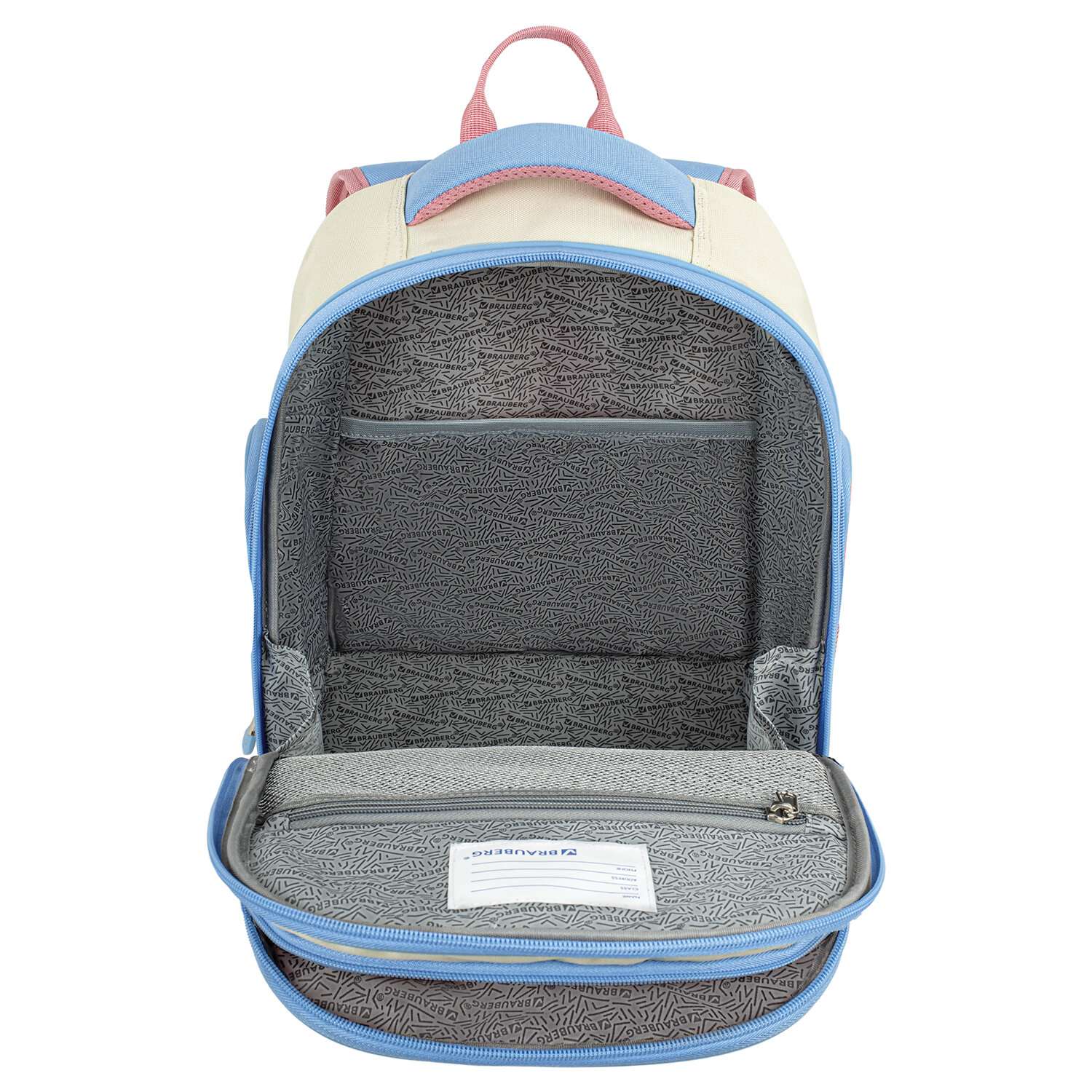 Рюкзак школьный Brauberg для девочки детский в 1 класс - фото 7