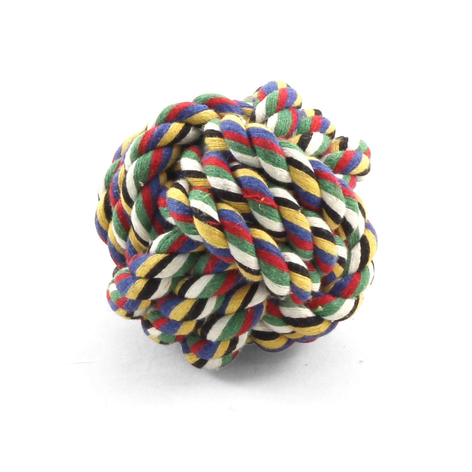Игрушка для собак Triol верёвка-плетеный мяч d70мм - фото 1