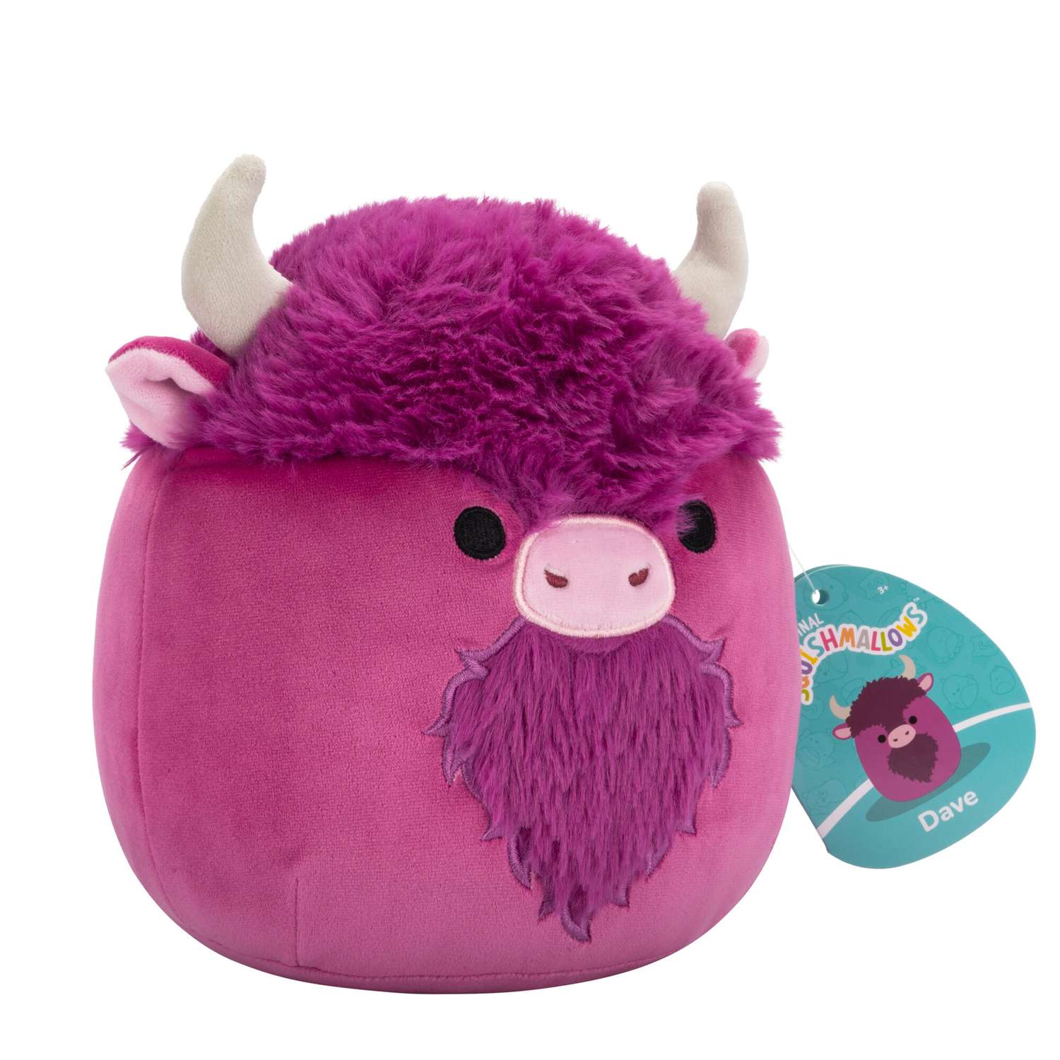 Игрушка мягкая Squishmallows Сливовый бизон - фото 2