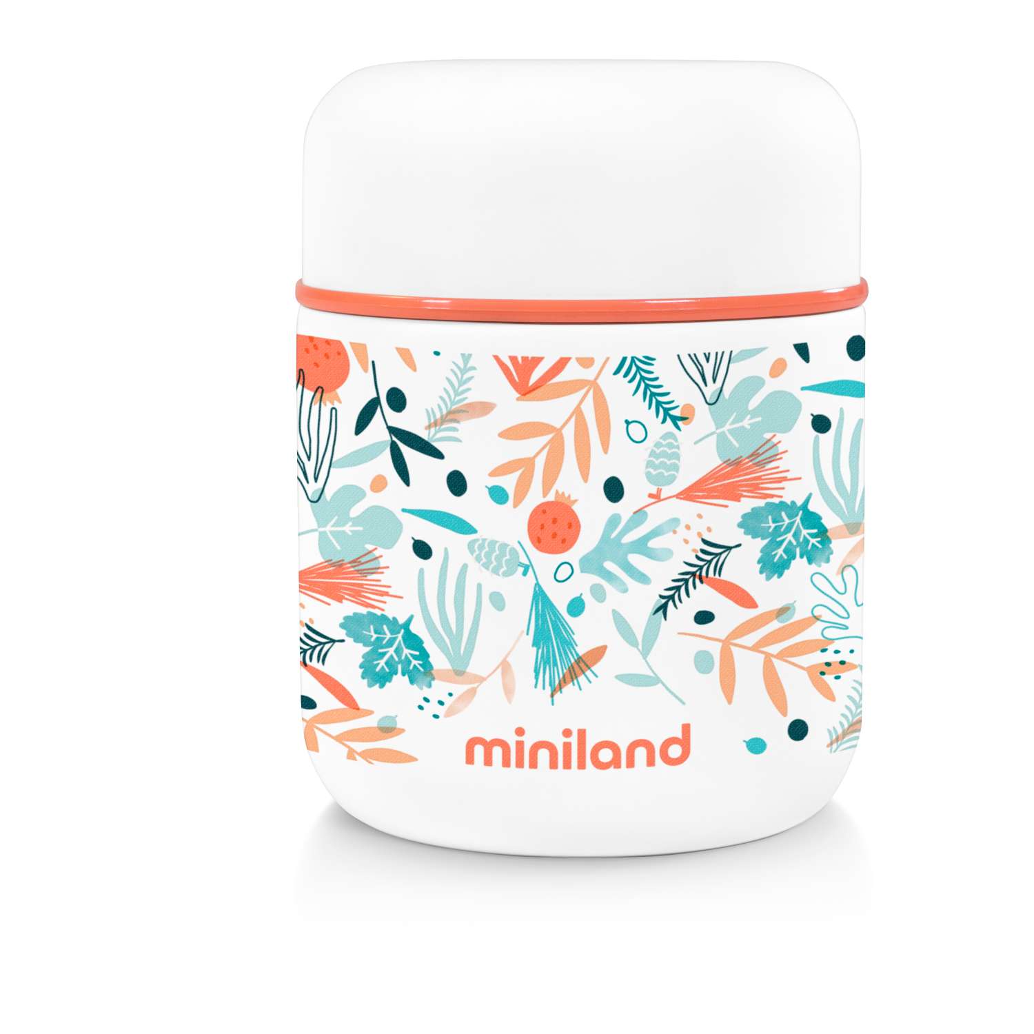 Термос Miniland для еды и жидкостей Mediterranean Thermos Mini 280 мл - фото 1
