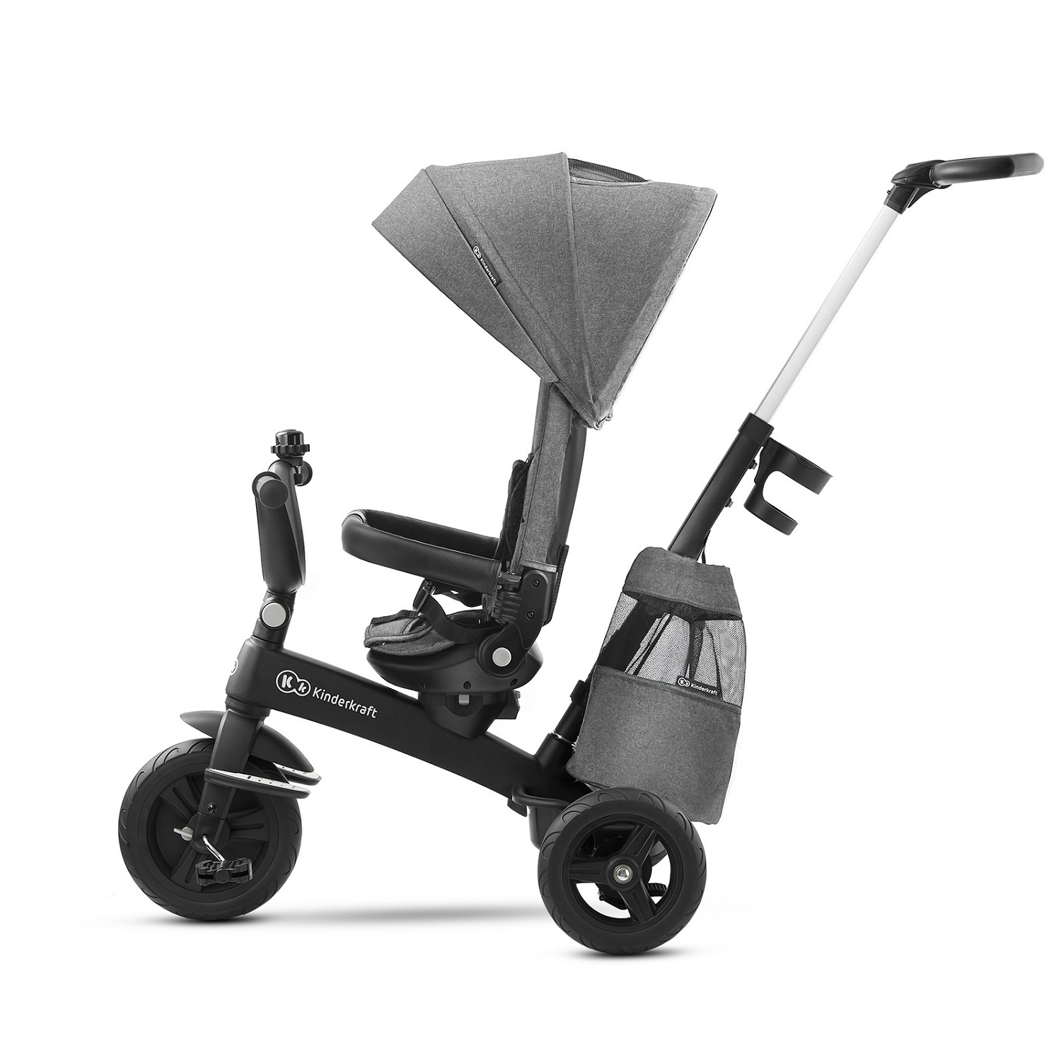 Велосипед Kinderkraft Easytwist Platinum Grey KKRETWIGRY0000 - фото 12