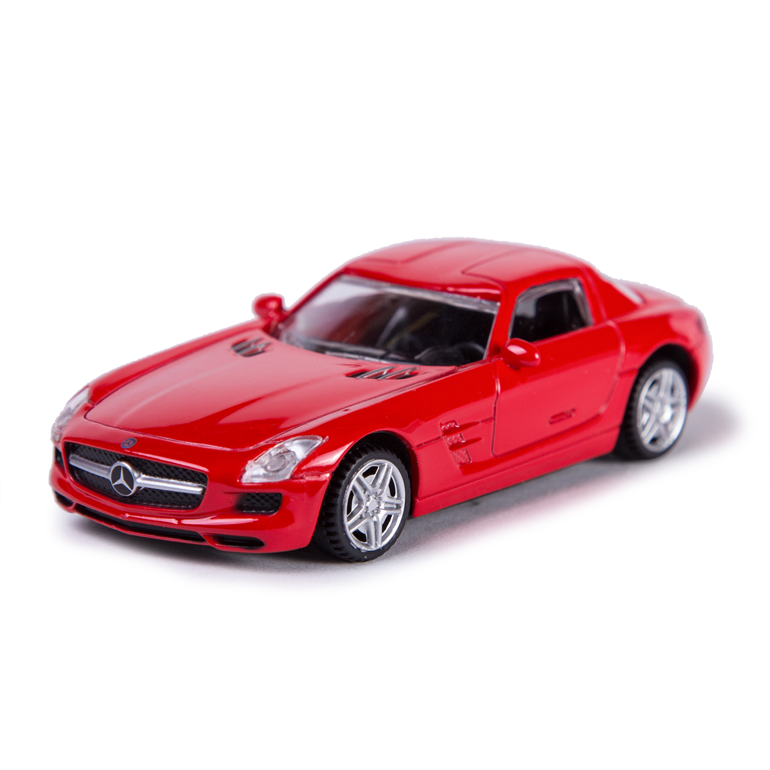 Автомобиль Rastar Mercedes SLS 1:43 красный 58100 - фото 1