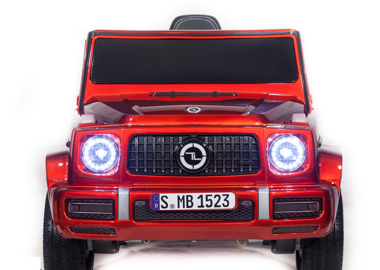 Электромобиль TOYLAND Джип Mercedes-Benz G63 mini (V8) 4x4 красный - фото 2