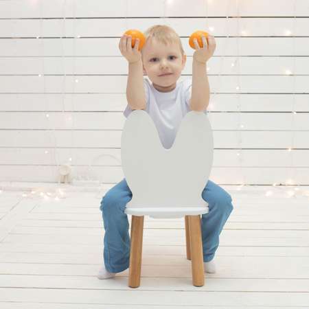 Набор стол и стул Азбука Кроваток деревяный для детей Kiddest Premium