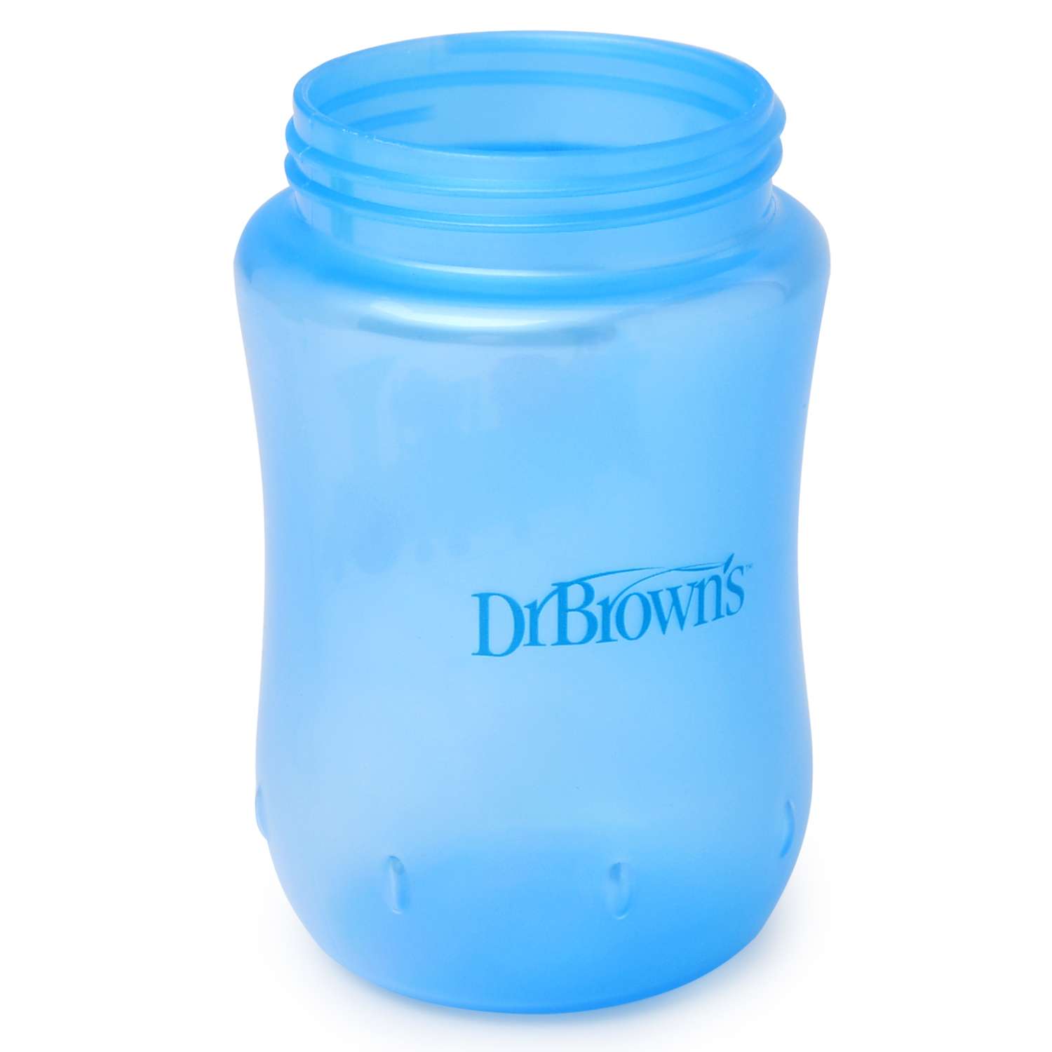 Чашка-поильник Dr Brown's 270 мл с трубочкой Синяя - фото 2