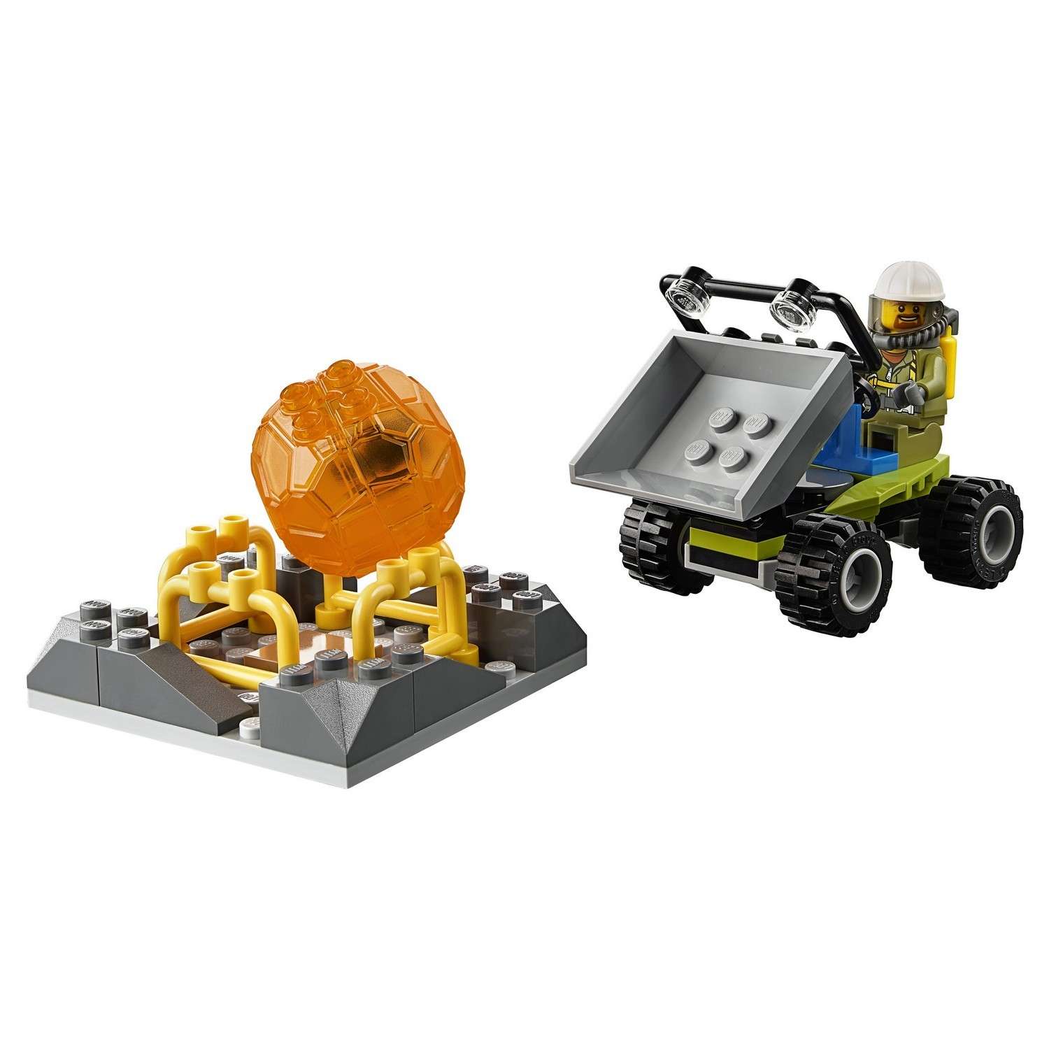 Lego city volcano exploration hot sale base