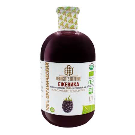 Сок натуральный GEORGIAS NATURAL из ежевики 1л