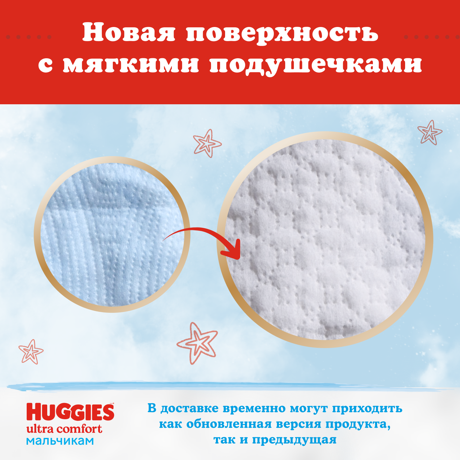 Подгузники для мальчиков Huggies Ultra Comfort 5 12-22кг 56шт - фото 4