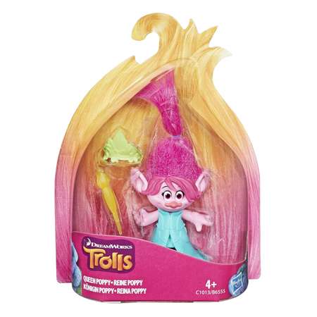 Коллекционная фигурка Trolls С1013 Queen poppy-Reine poppy