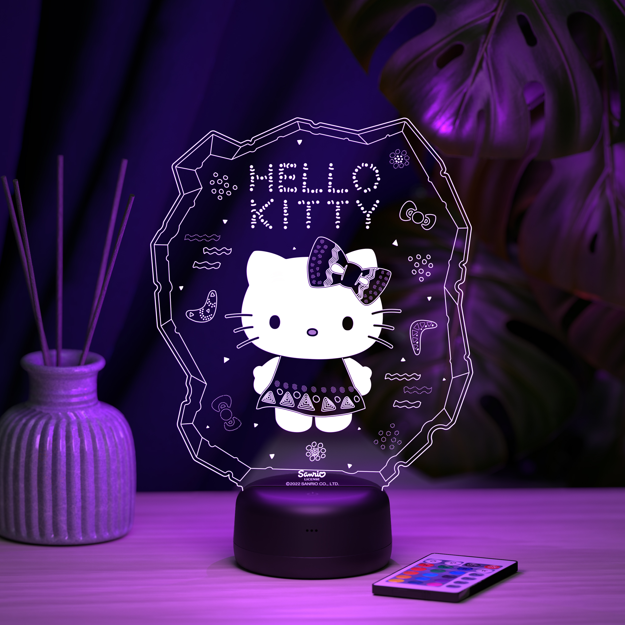 Ночник HELLO KITTY 16 цветов - фото 11