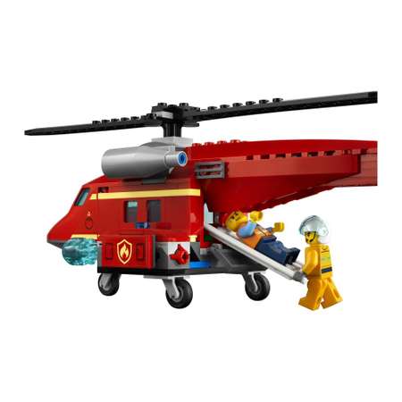 Конструктор LEGO City Fire Спасательный пожарный вертолёт L-60281