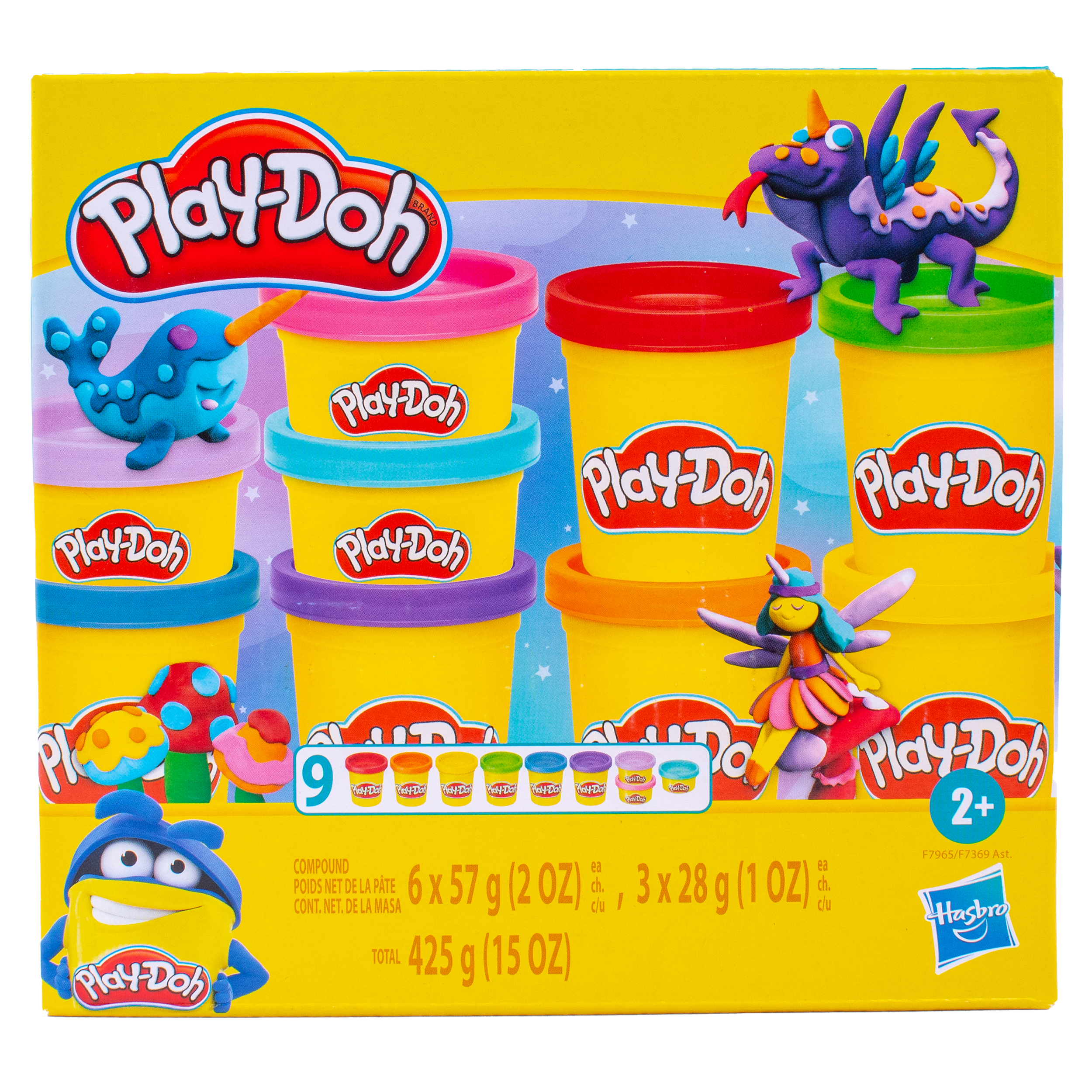 Набор для лепки Hasbro Play-Doh Сказочное королевство 9шт - фото 4