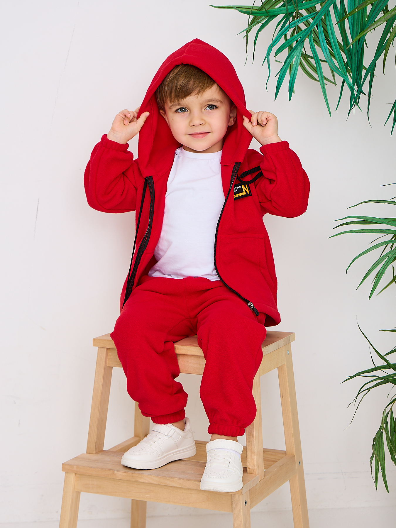 Костюм спортивный Mil Art kids 1902201527SUIT-SPORT-WARM-RED - фото 5