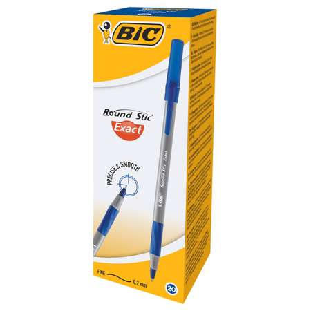 Ручки шариковые BIC для письма 20 штук синие