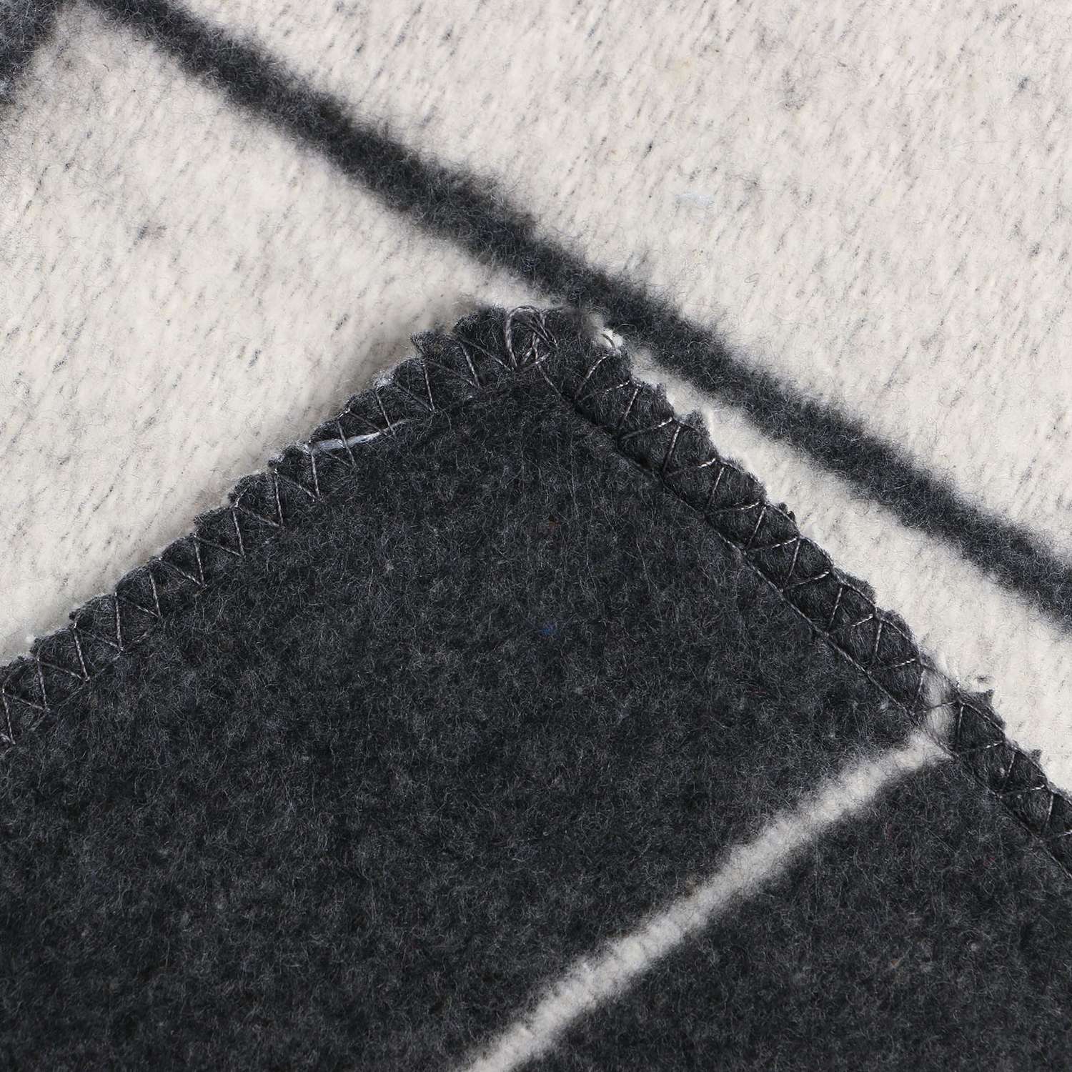 Одеяло Крошка Я Байковое Клетка цвет серый 100х140 см - фото 4