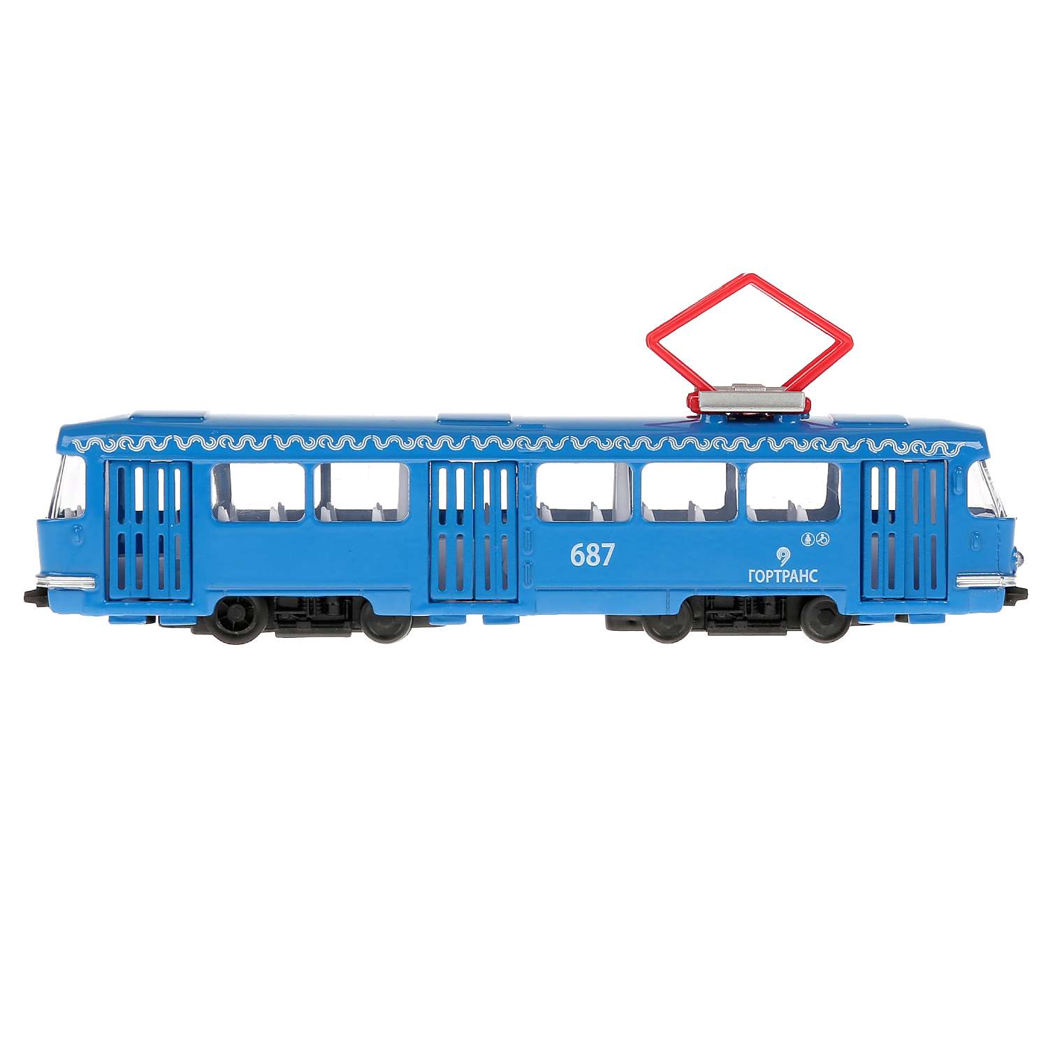 Трамвай Технопарк инерционный 279800 279800 - фото 5