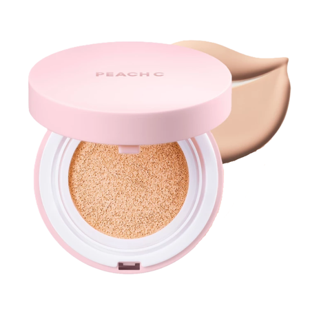 Кушон для лица PEACH C Focus On Air Velvet Cushion 02 Beige / Беж SPF 50+ PA++++