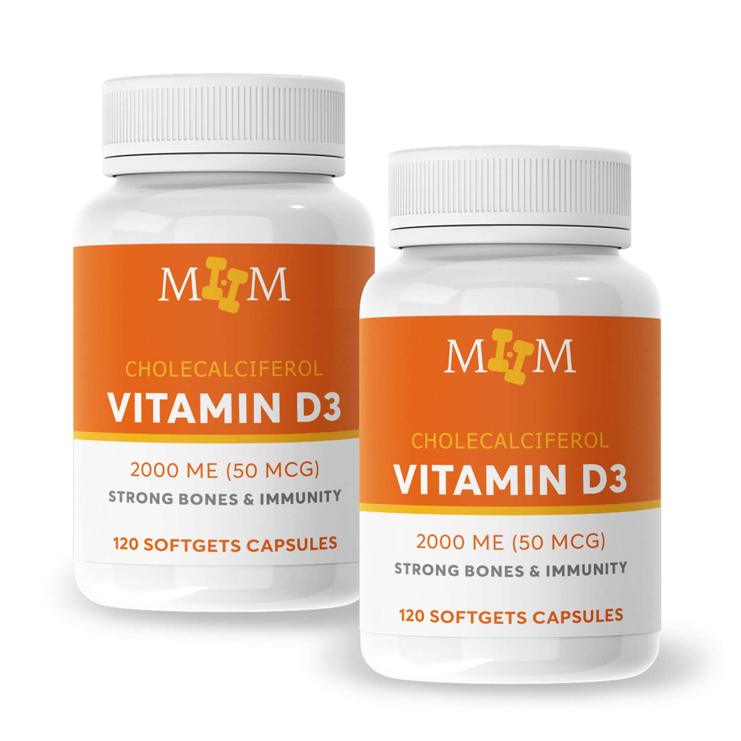 Витамин Д3 MyHealthMarathon комплекс для детей и взрослых 240 капсул - фото 1