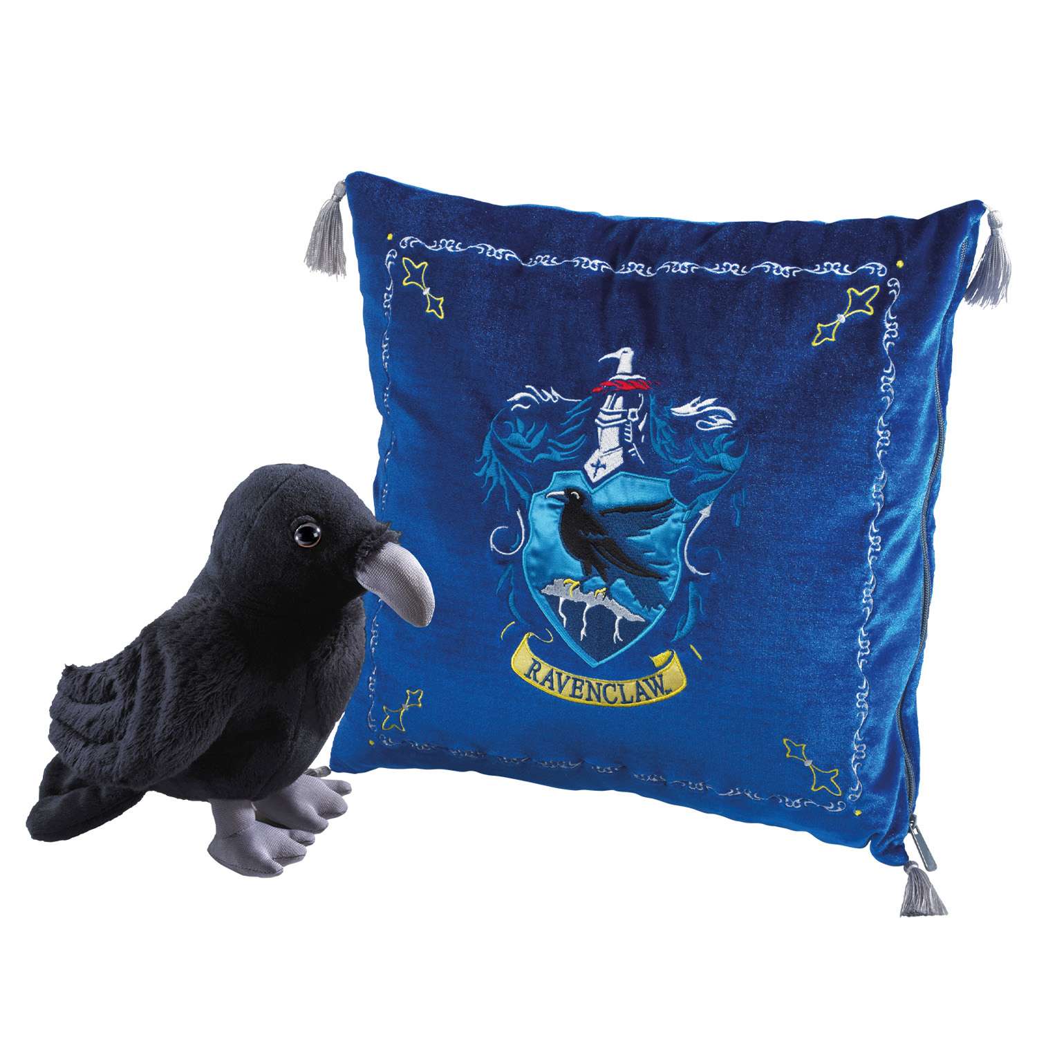 Мягкая игрушка Harry Potter талисман факультета Когтевран ворон + подушка - фото 1