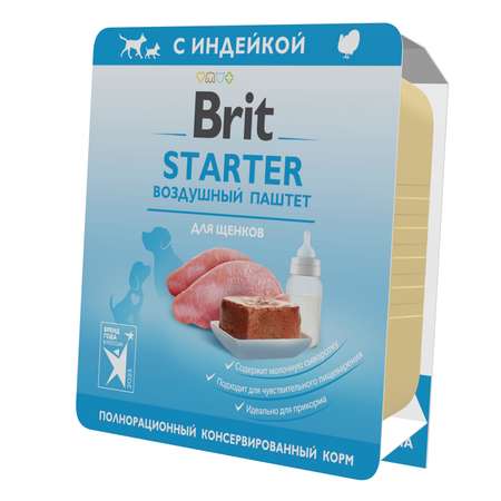 Корм для щенков Brit Premium 100г паштет Starter