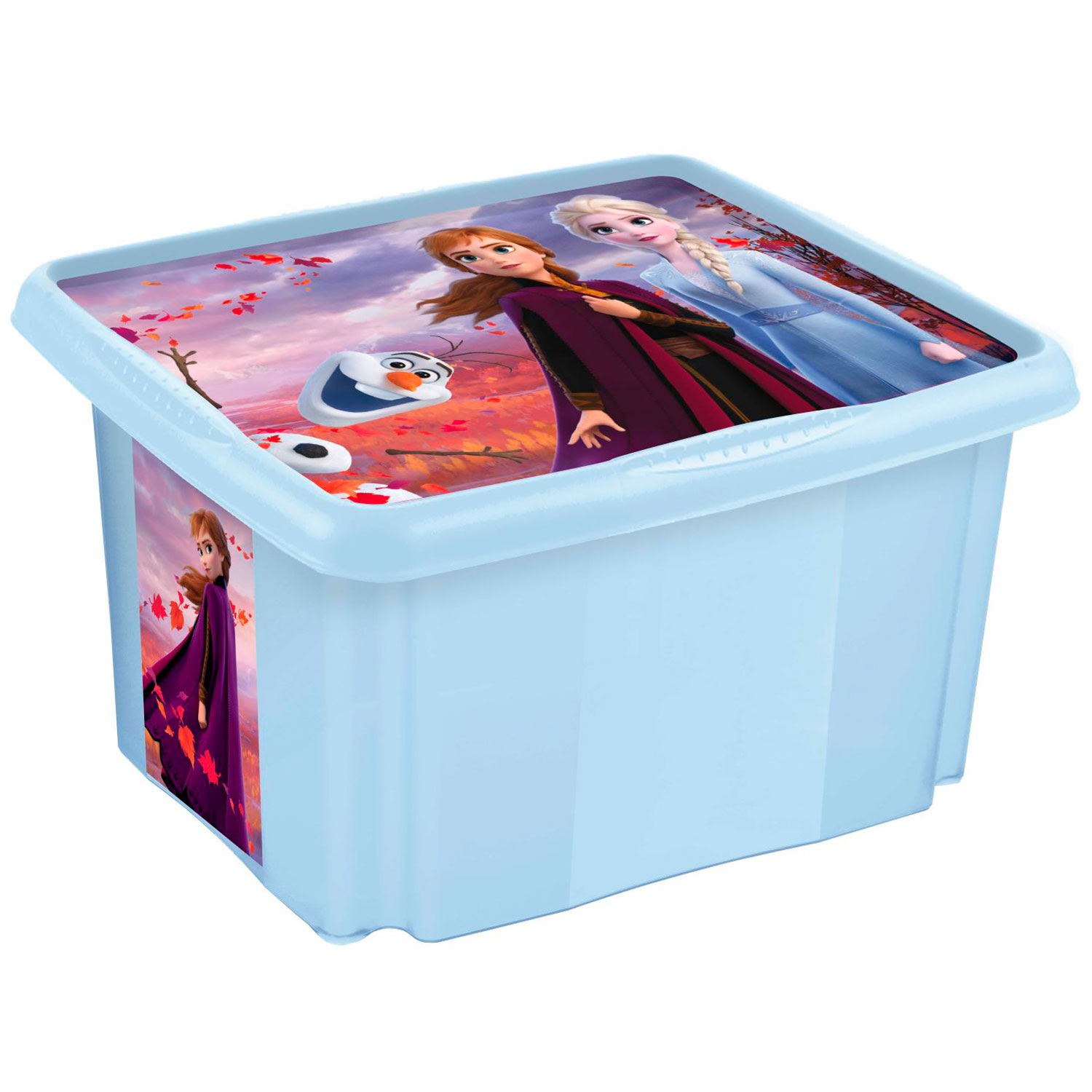 Ящик для игрушек Keeeper deco-box paulina frozen II 45 л - фото 1