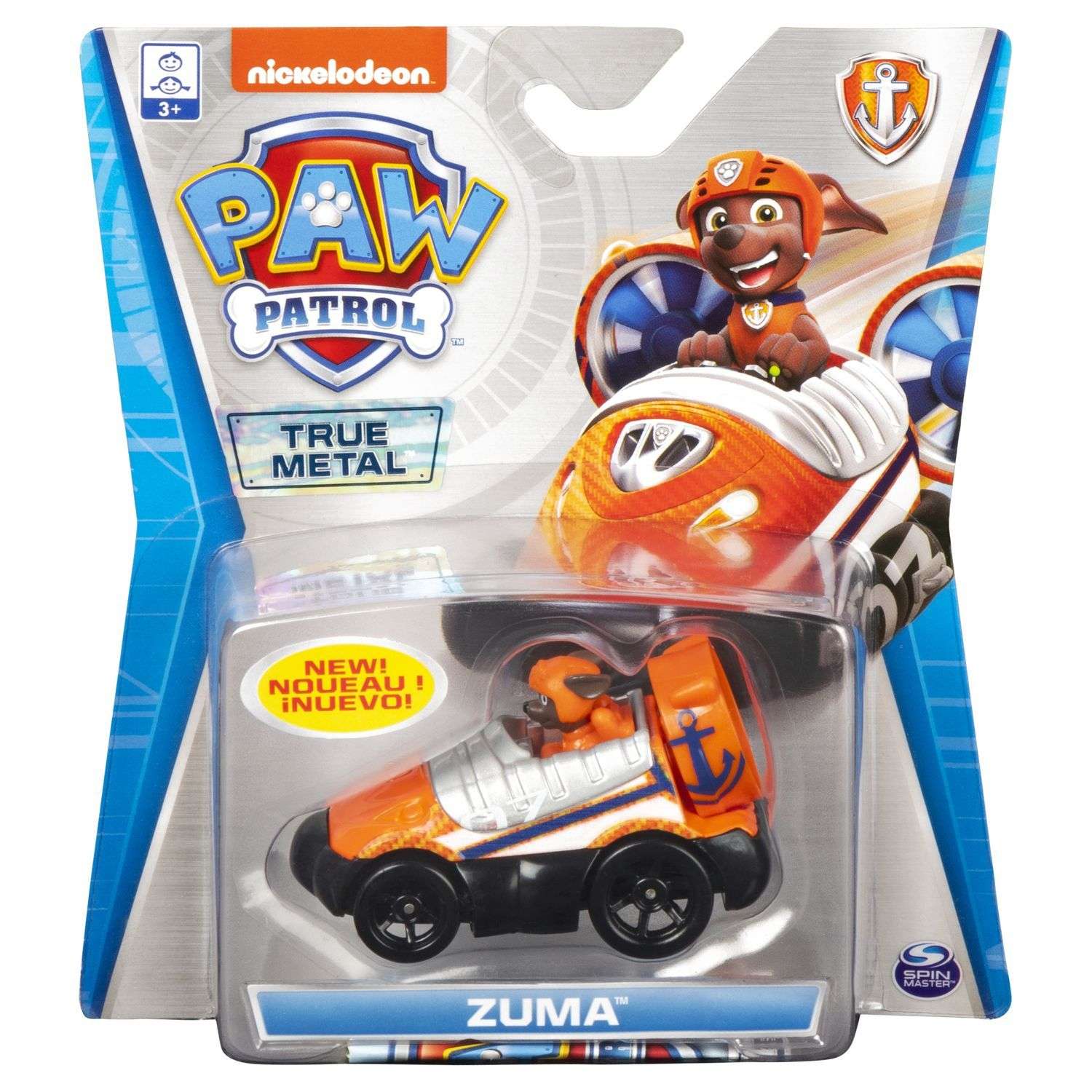 Машинка Paw Patrol Дайкаст Core Zuma 6053257/20121384 6053257 - фото 2