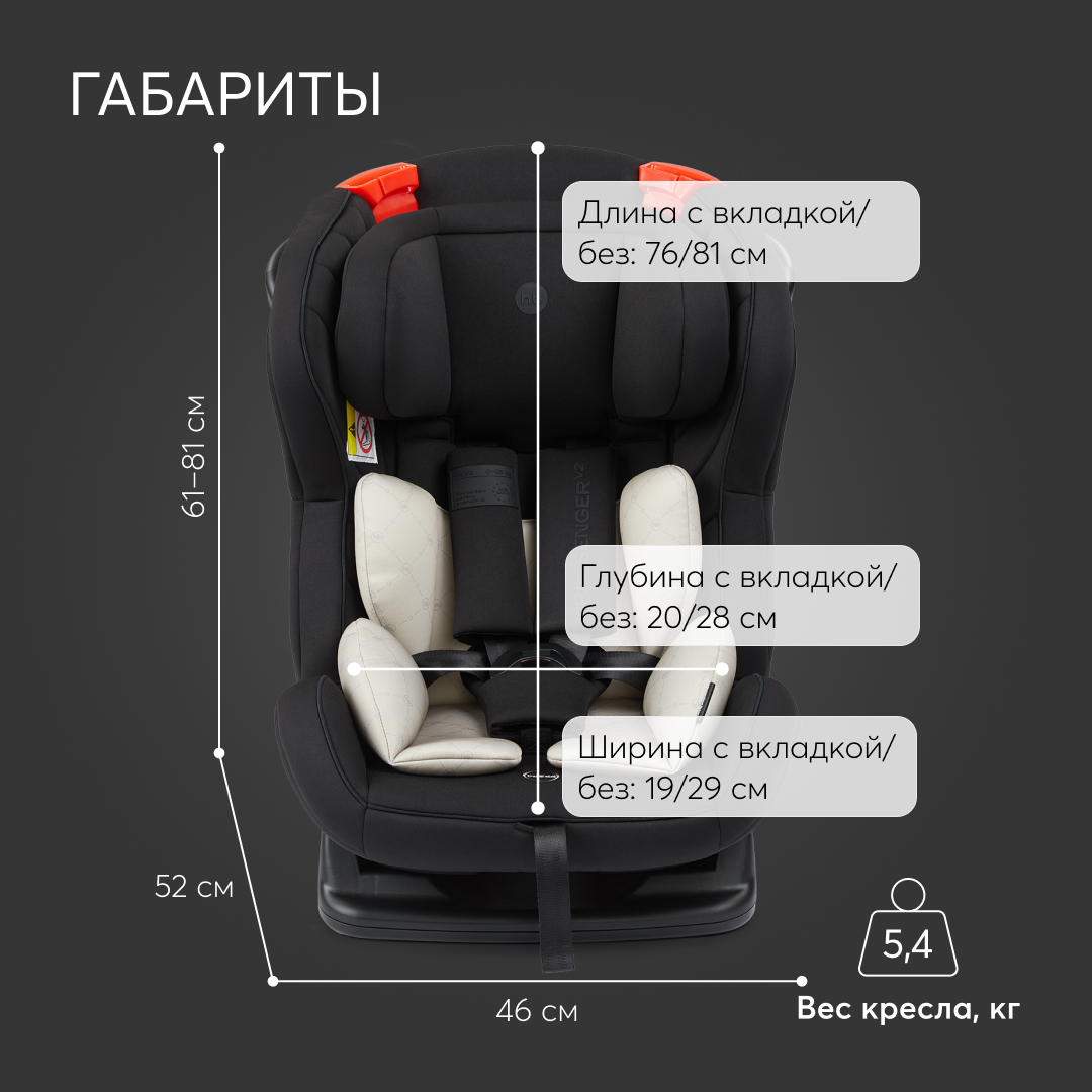 Автокресло Happy Baby Passenger V2 0-25 кг - фото 6