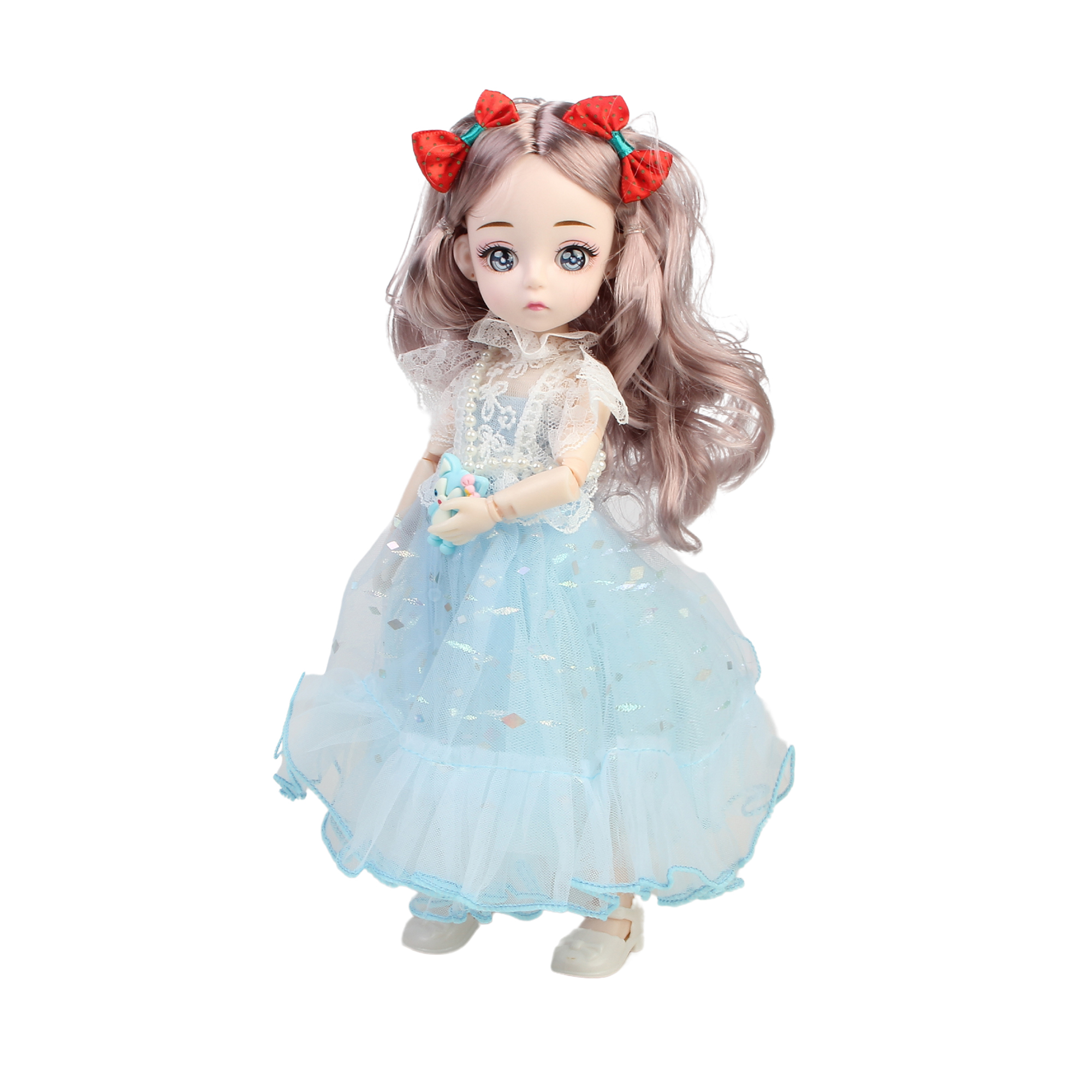 Кукла шарнирная Little Mania Мария 30 см ZW826-SP - фото 2