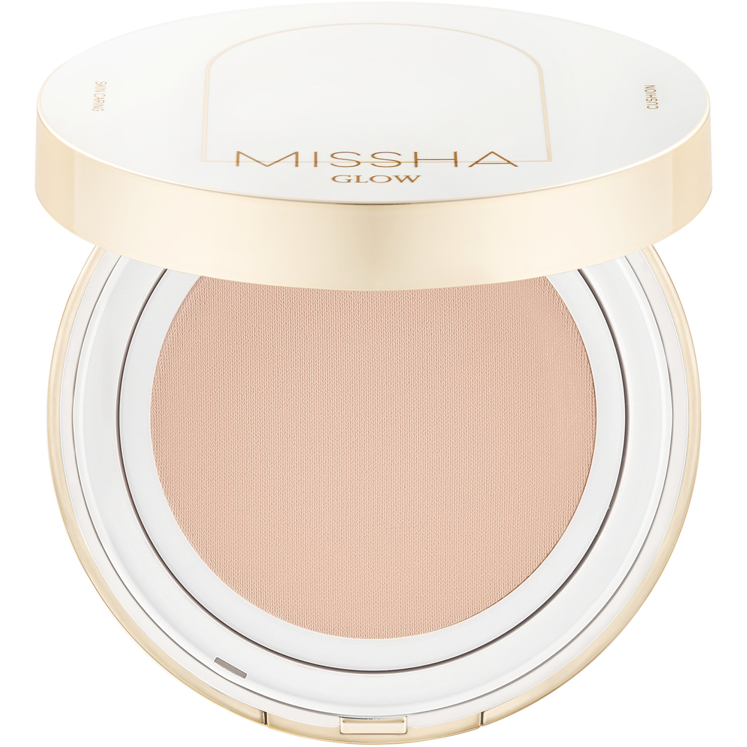 Тональный кушон MISSHA Прозрачное свечение тон 21P Fair Pink Beige 14 г - фото 1