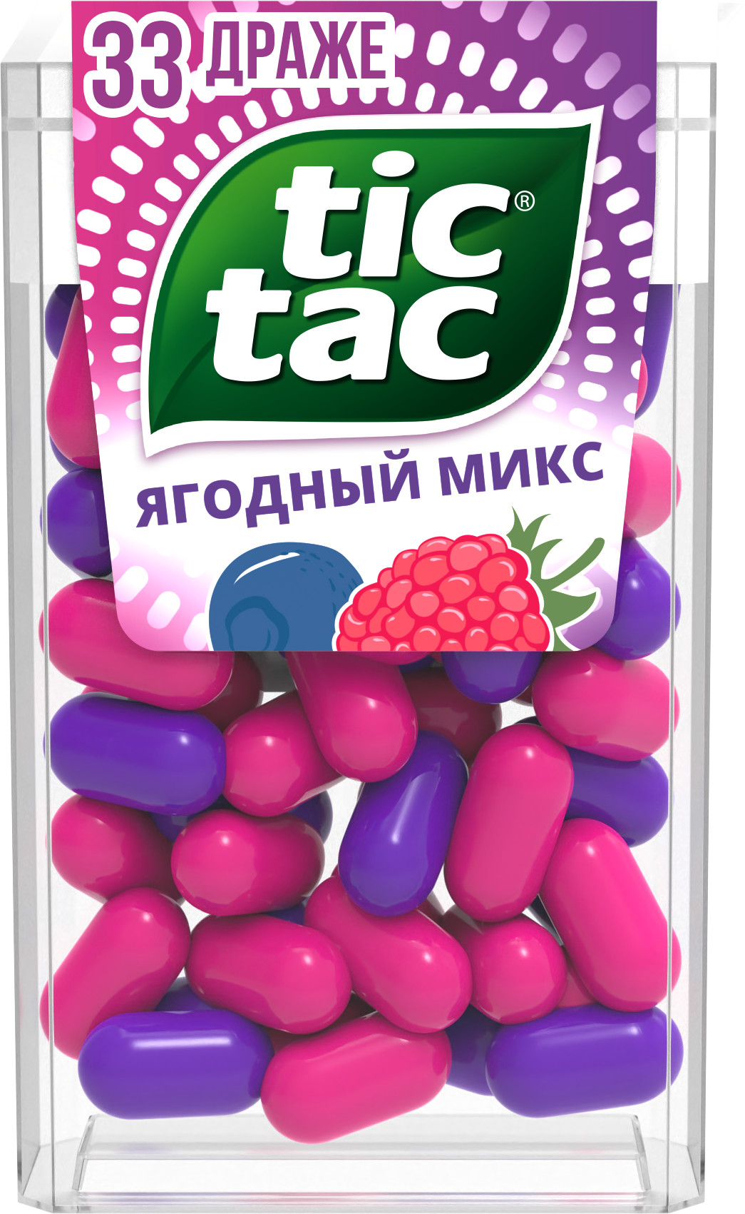 Драже Tic Tac Ягодный микс 16г - фото 1