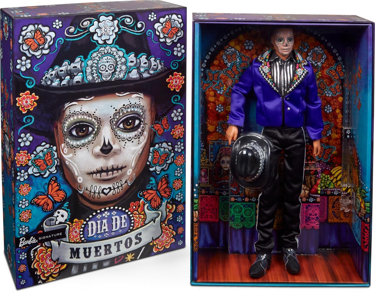 Кукла Barbie Dia De Muertos Ken HJX15 HJX15 - фото 2