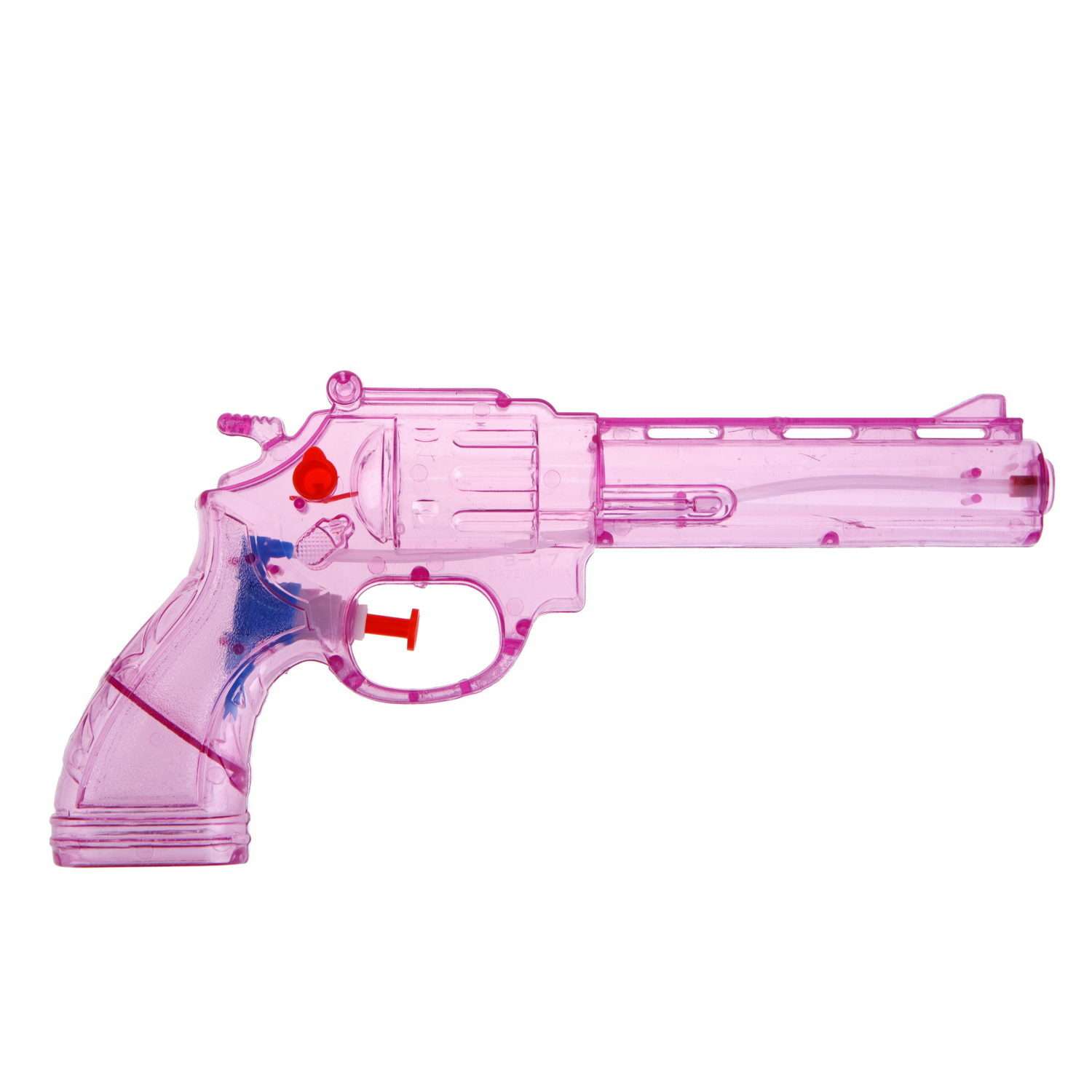 Водяной пистолет Аквамания 1TOY Револьвер детское игрушечное оружие игрушки для улицы и ванны розовый - фото 1